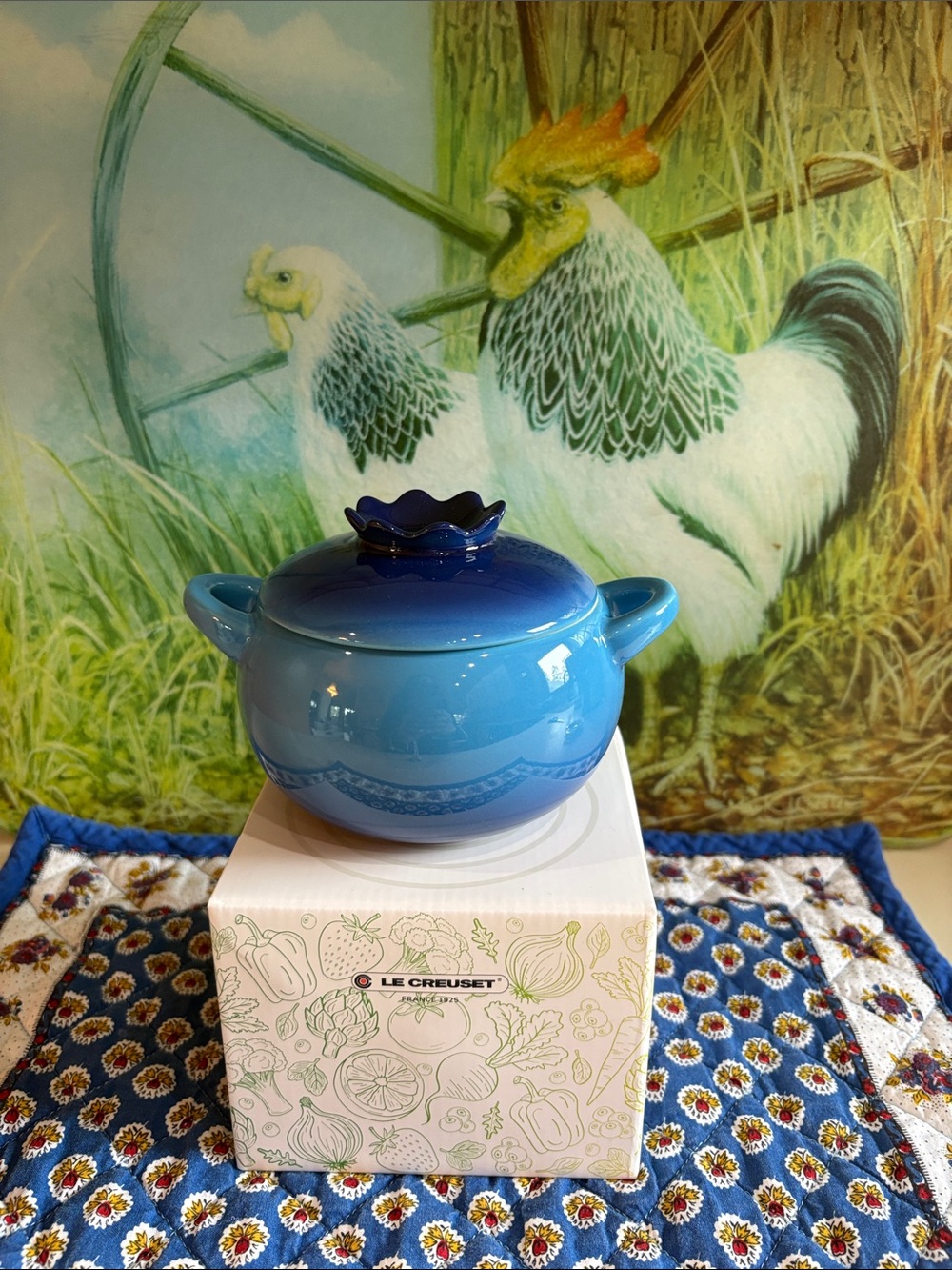 Le Creuset Blueberry 🫐 Mini Cocotte Casserole ~ Limited Edition ~ RARE